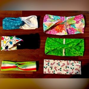 6 women’s Christmas headbands